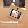 Children's Camera With Print Instant Print Photos Camera Kids Toys Boy Girl Cute Christmas Gift 1080P Video Digital Camera