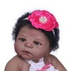 Newborn doll 57cm Realistic Full Silicone 23'' Reborn Baby Doll For Kids Play House Toys Bebe Gift Boneca Reborn
